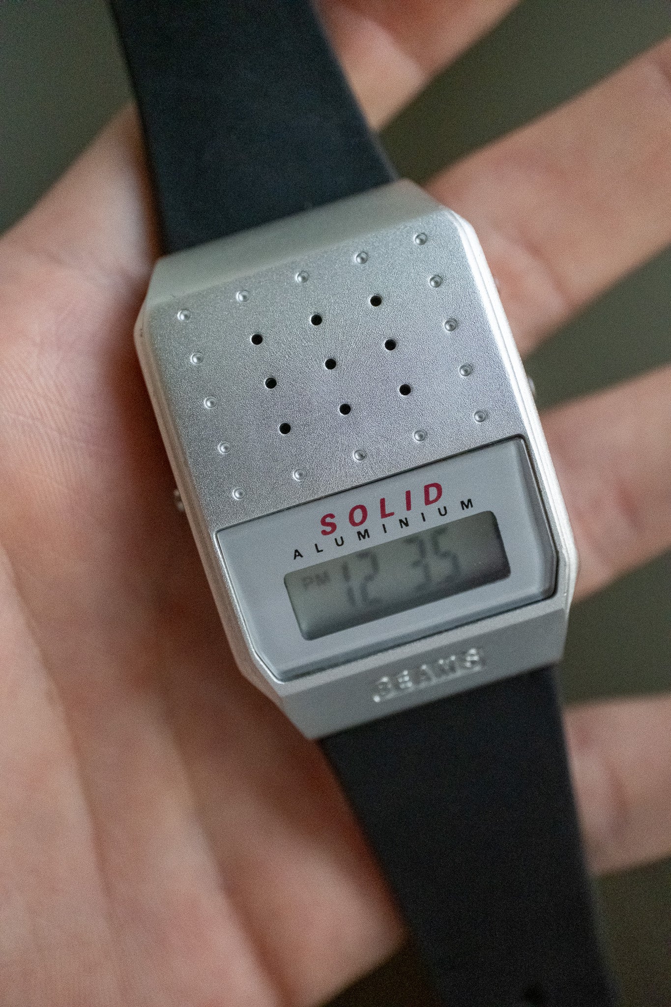 Beams Solid Aluminum Talking Watch | 1999, Full Kit
