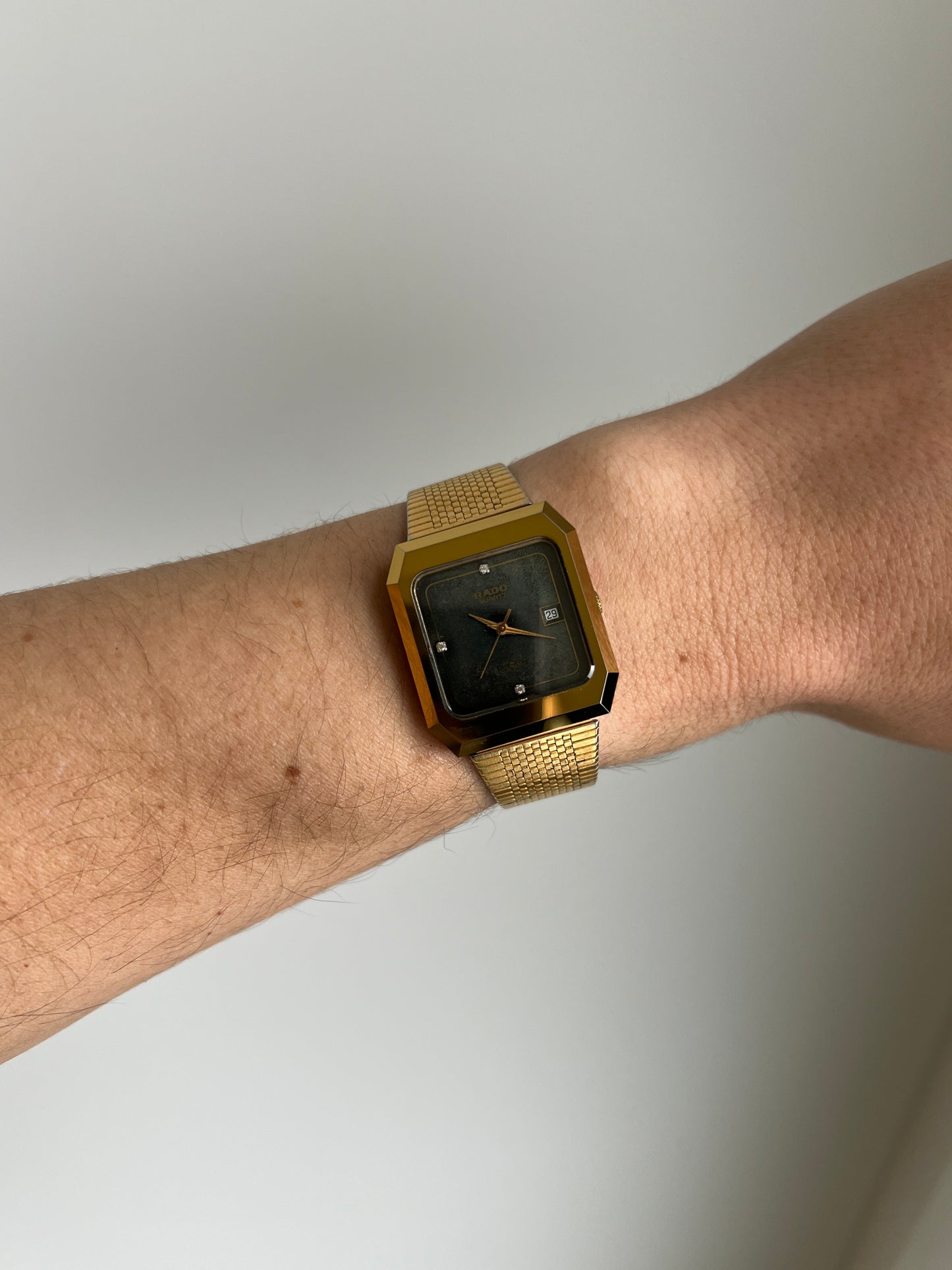 Rado Diastar | Gold, diamonds, insane patina dial