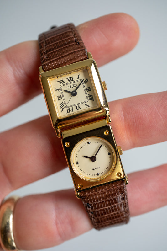 Aureole Double Watch | GMT, unique, flashy