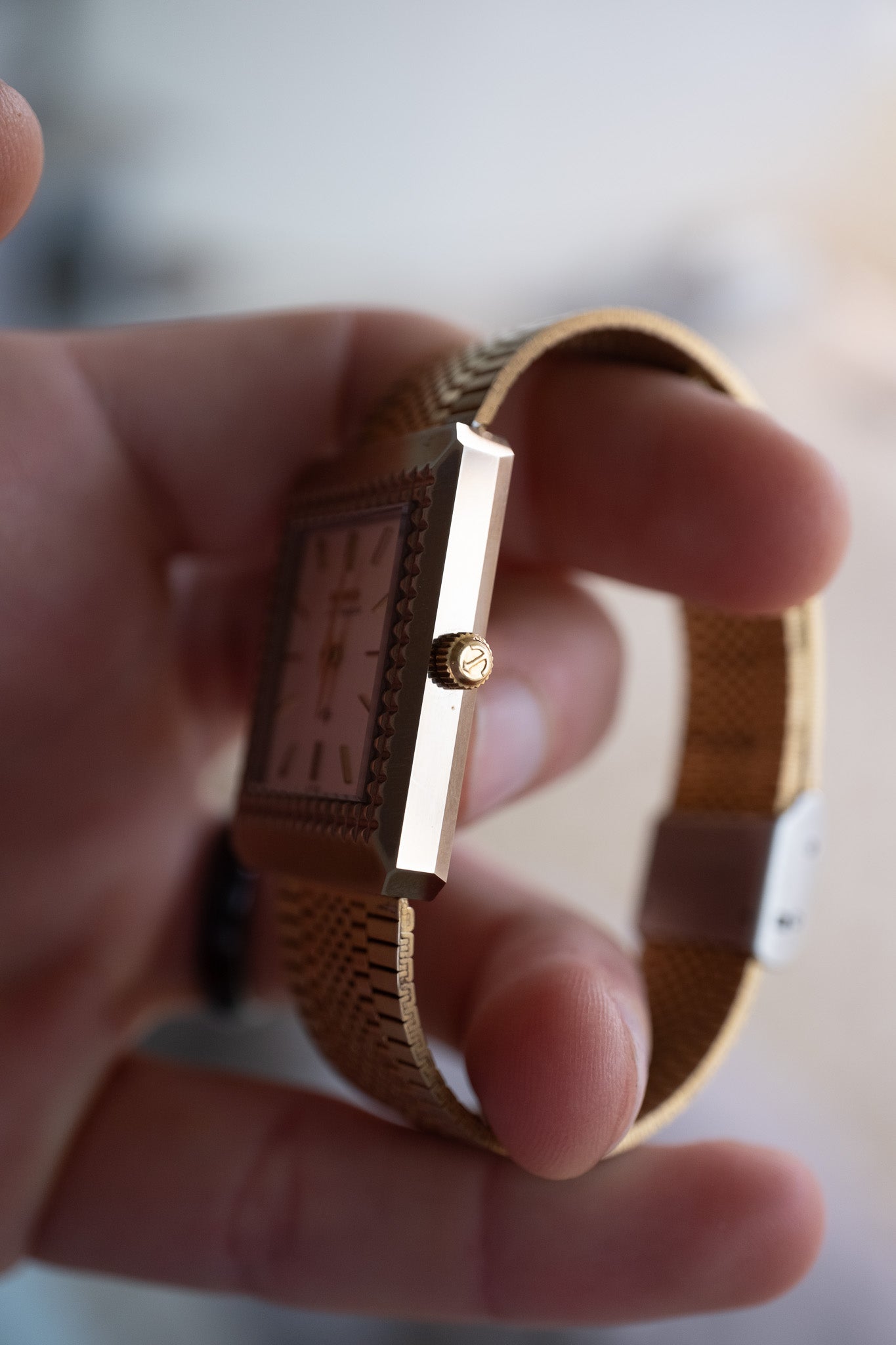 Rado Art Quartz | Hobnail, tungsten, clean