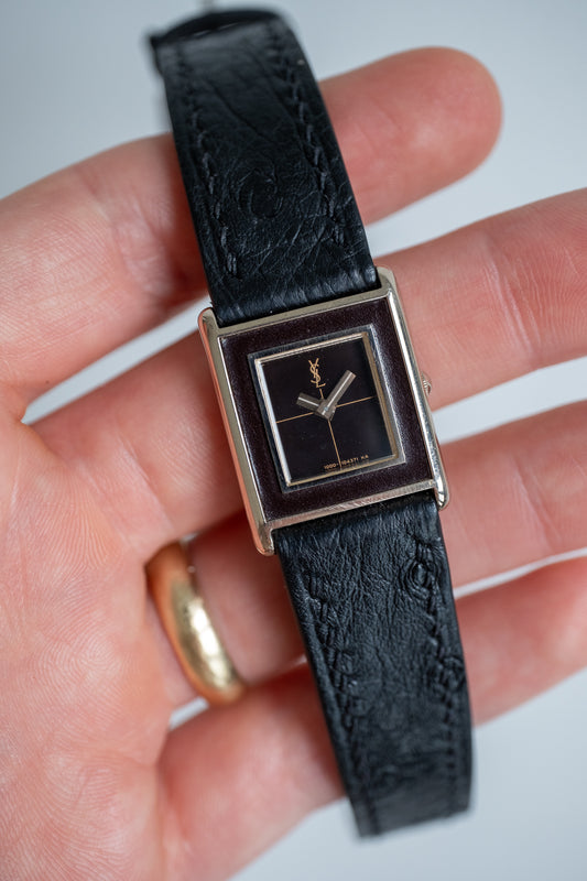 Yves Saint Laurent x Citizen Tank | unique, square, clean